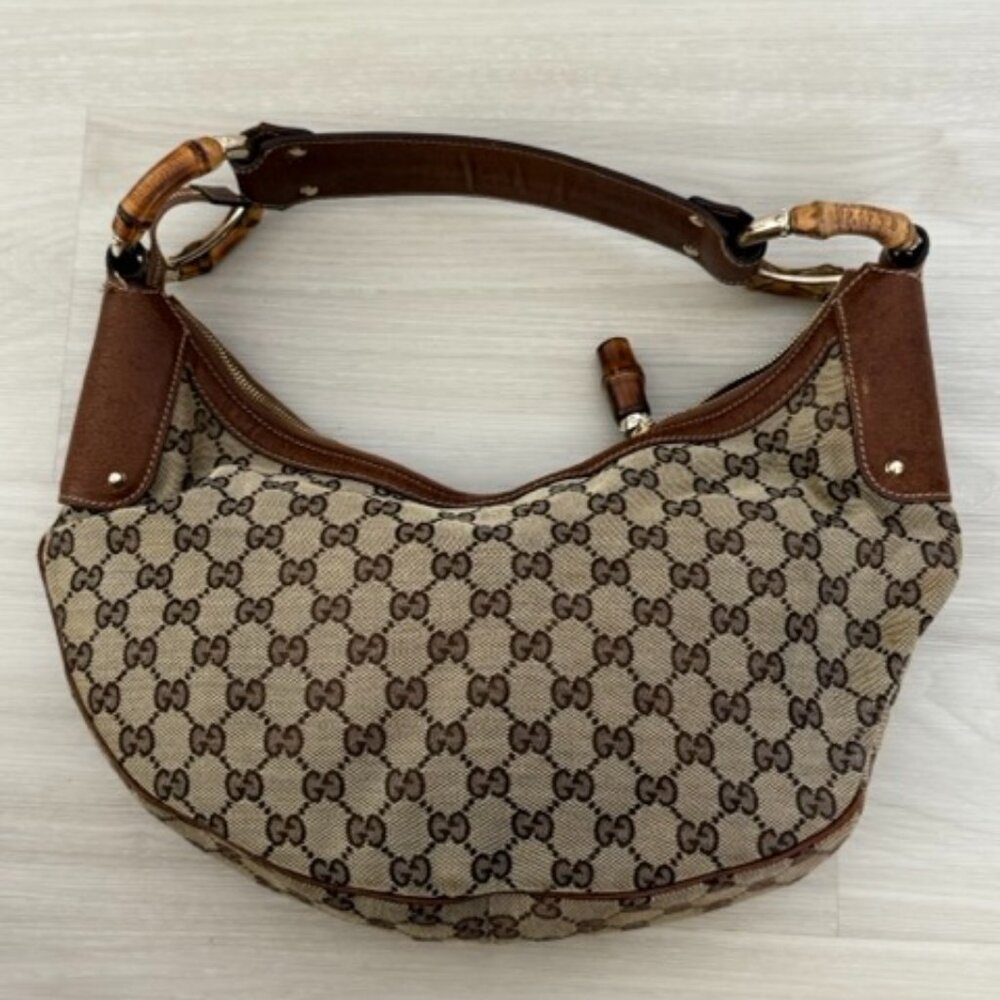 Gucci Half Moon Hobo Bamboo Ring